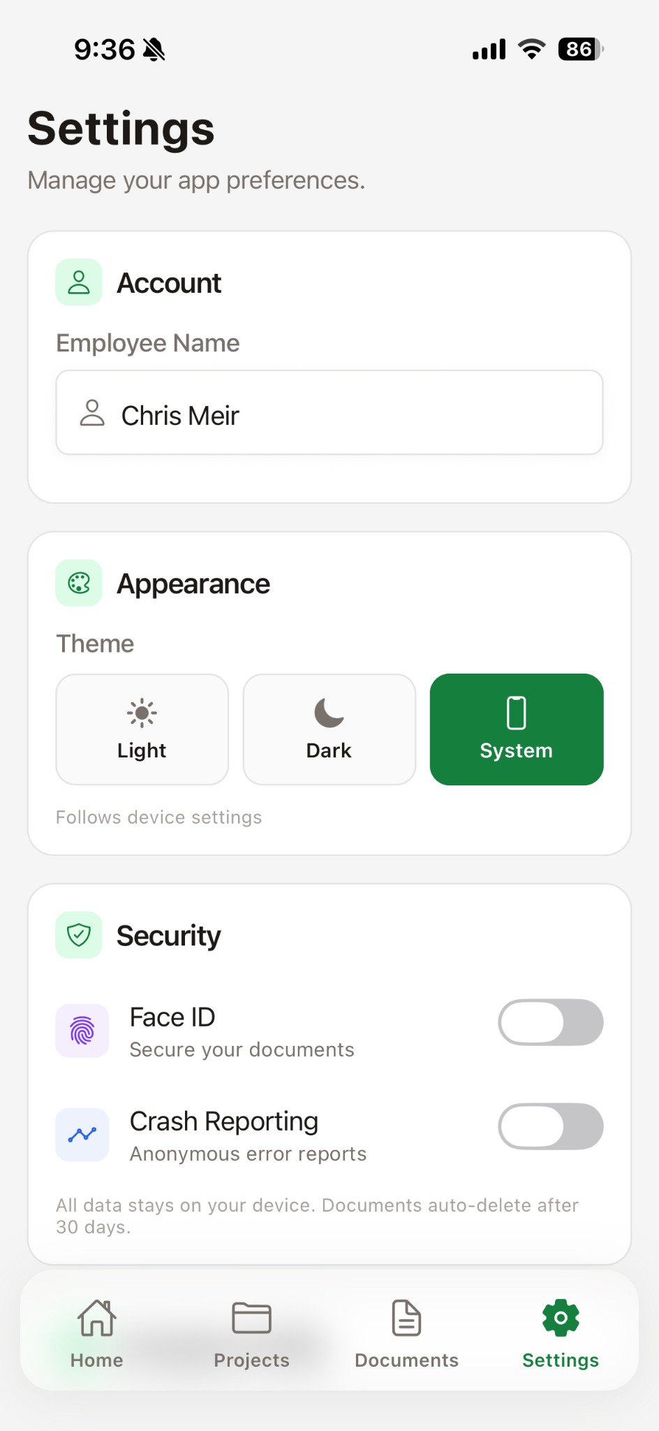 Build Docs updated screenshot four