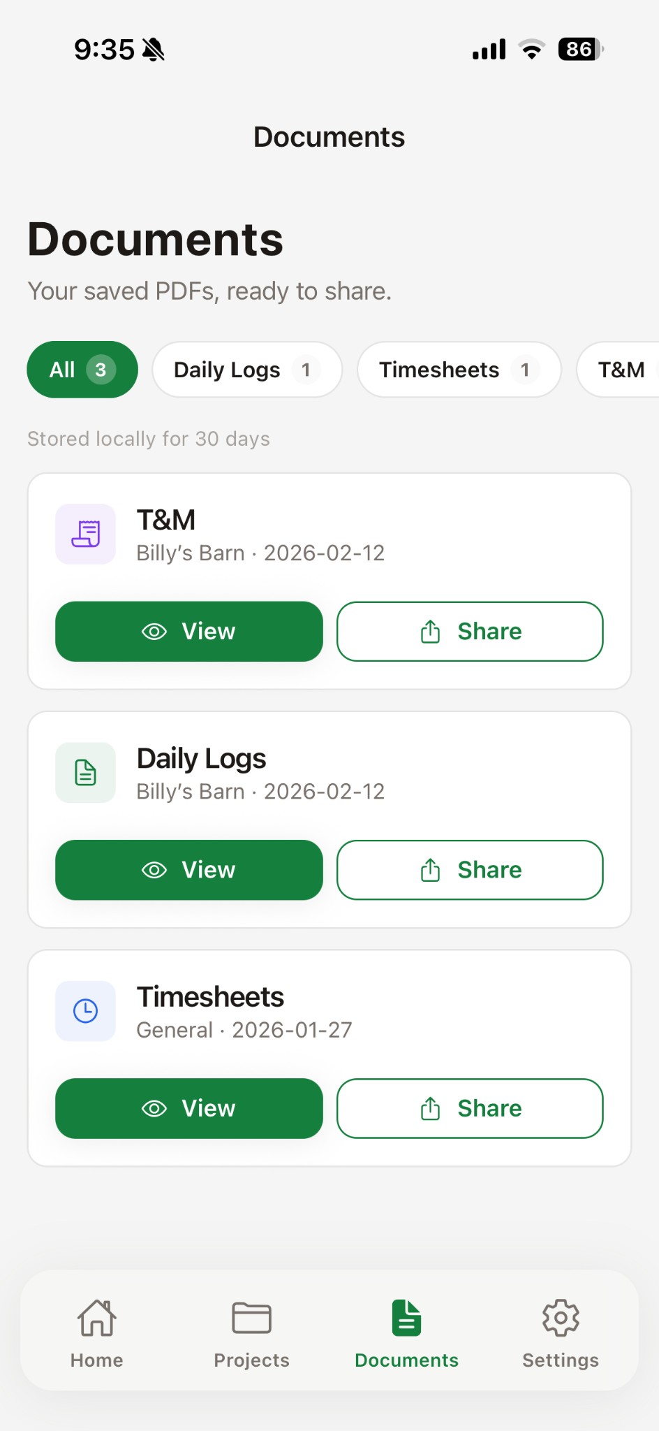 Build Docs updated screenshot five